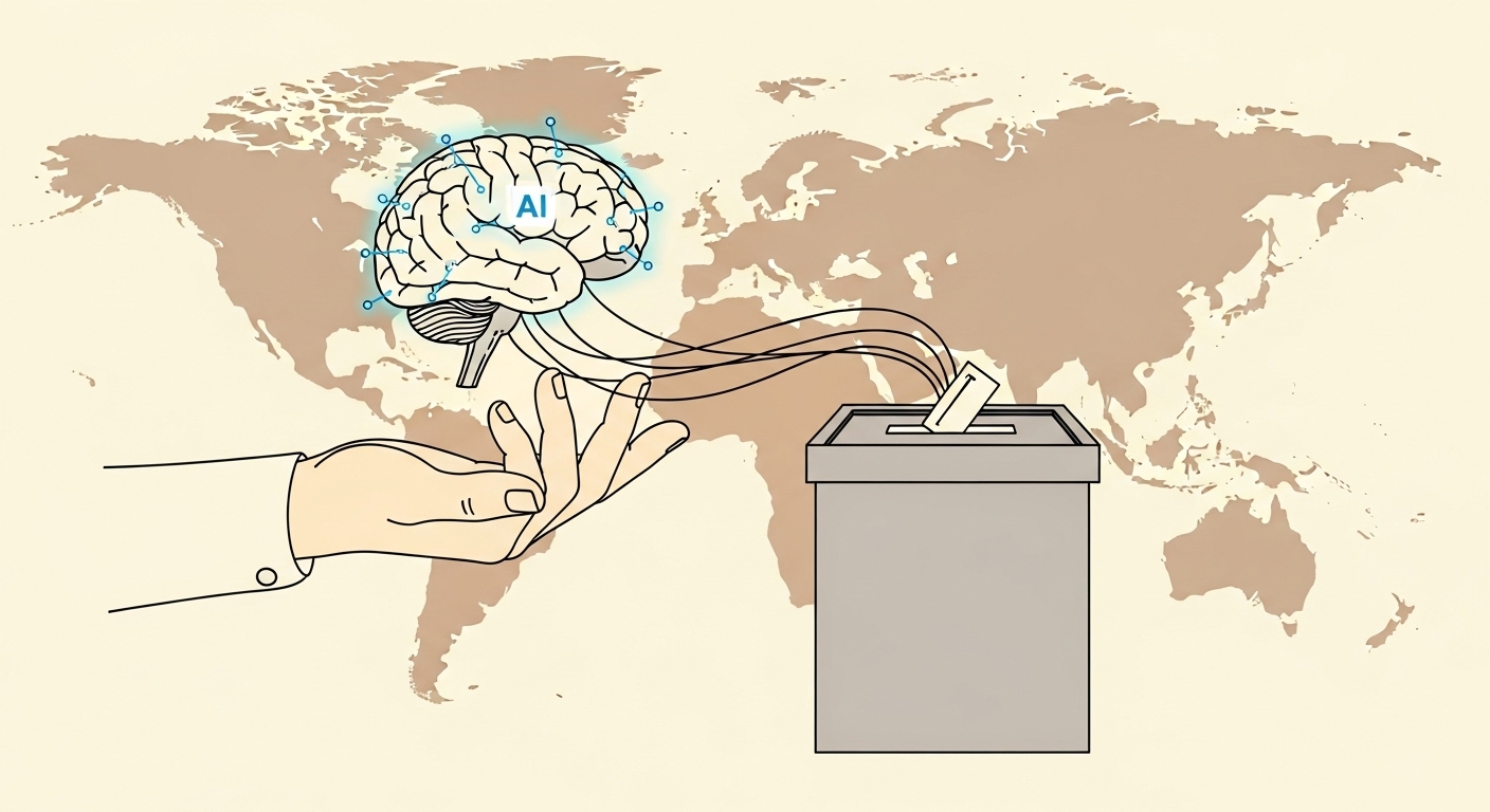 Cómo la Inteligencia Artificial y la Geopolítica están Remodelando la Democracia
